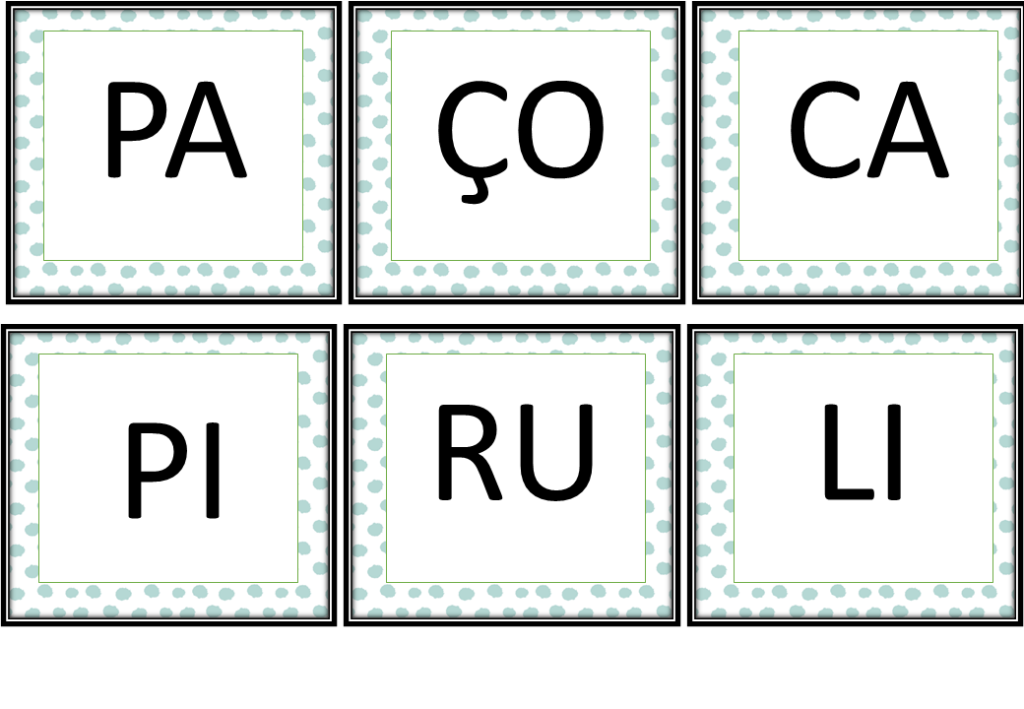 % Ensine sílabas de forma lúdica 2023