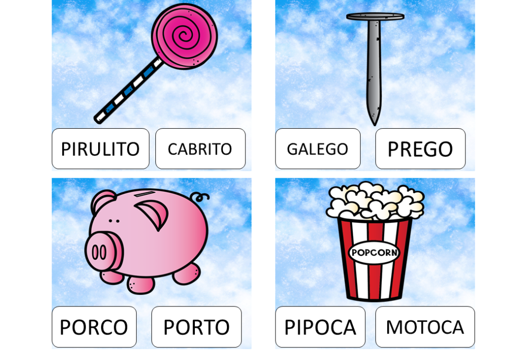 % Ensine de forma divertida - Jogos da letra P