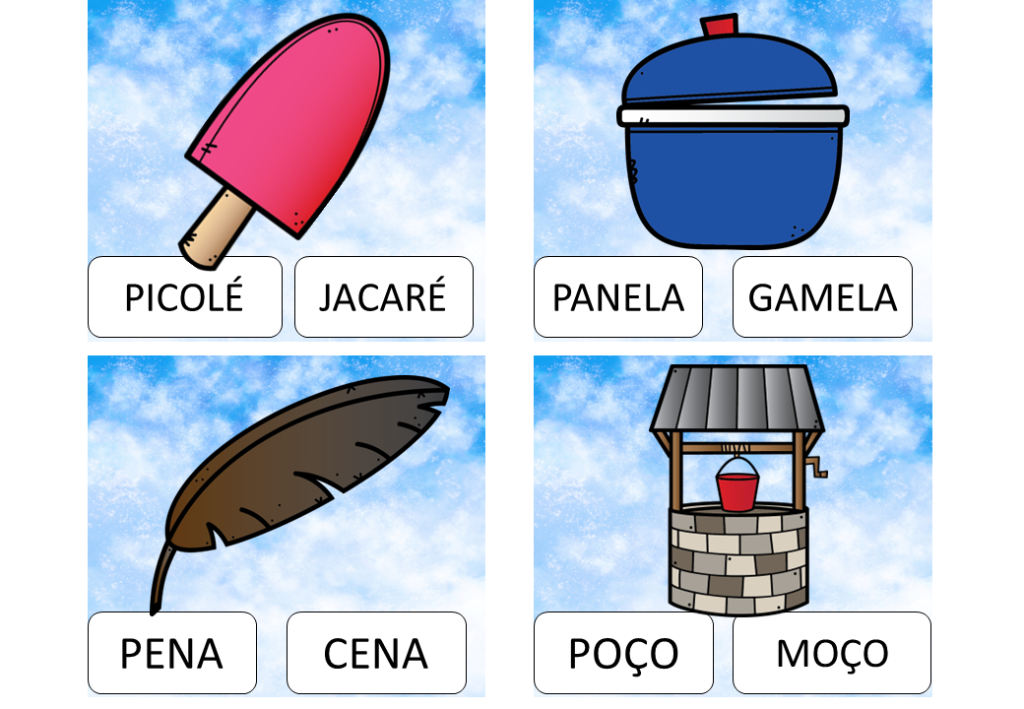 % Ensine de forma divertida - Jogos da letra P