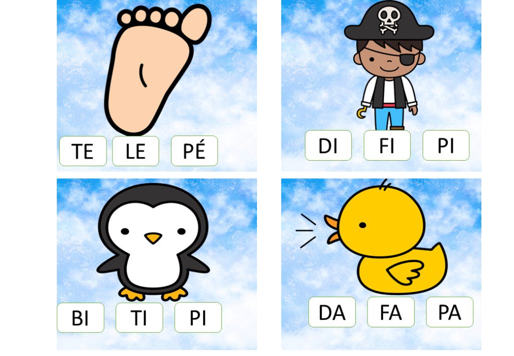 % Ensine de forma divertida - Jogos da letra P
