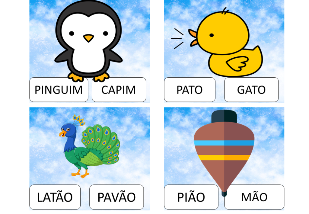 % Ensine de forma divertida - Jogos da letra P