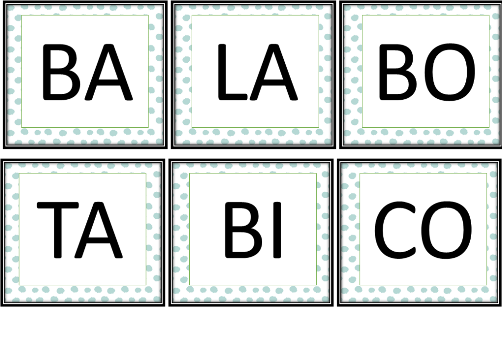 % Ensine sílabas de forma lúdica 2023