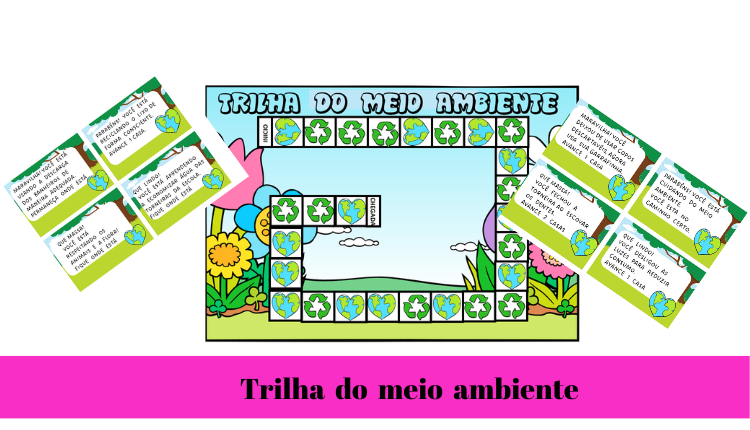 % Aprender pode ser divertido, trilha do meio ambiente 1