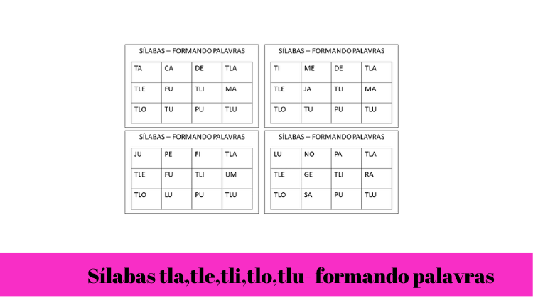% Sílabas complexas: tla,tle,tli,tlo 2023
