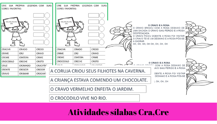 % Silabas cra, cre,cri 2023