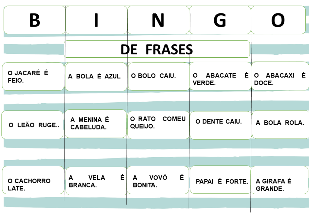 % Bingo de Frases 2023