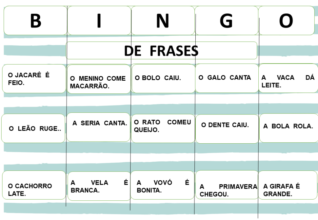 % Bingo de Frases 2023
