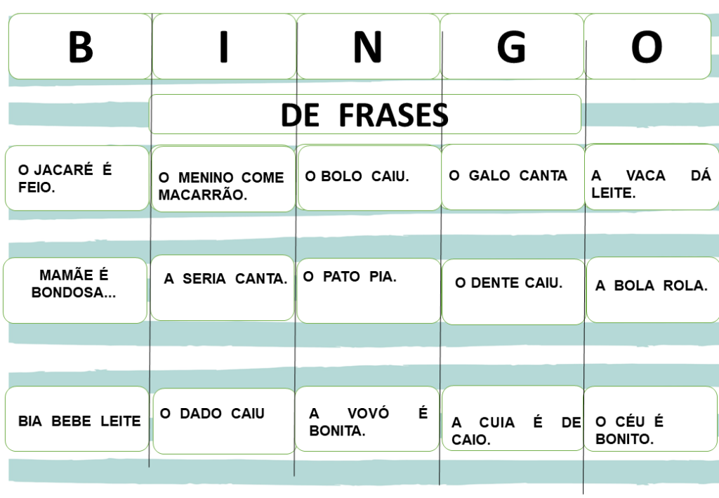 % Bingo de Frases 2023