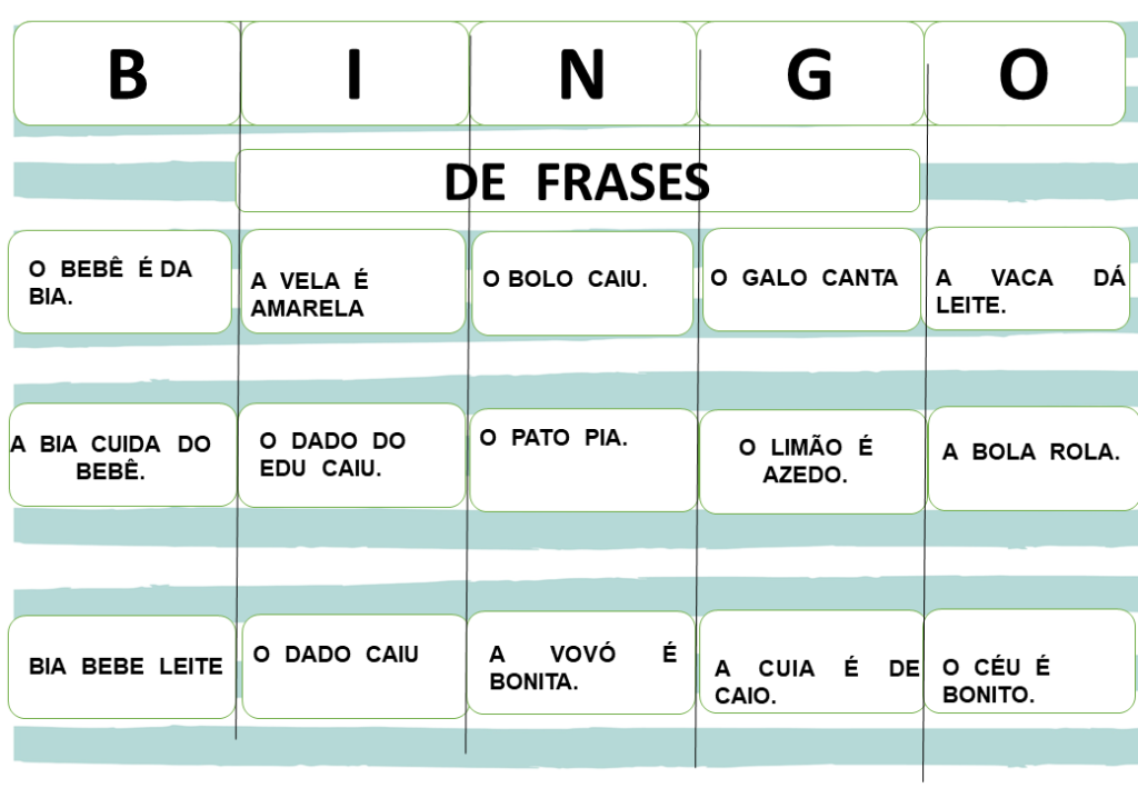 % Bingo de Frases 2023