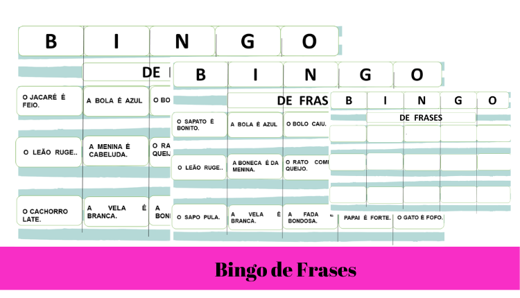 bingo de frases