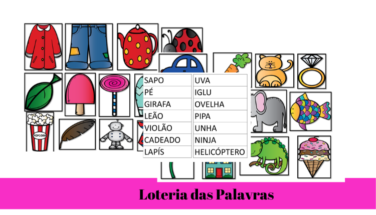 loteria das palavras