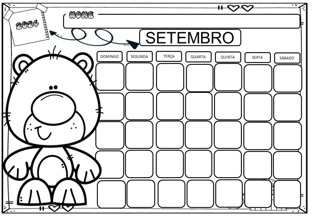 % CALENDÁRIO ESCOLAR 2024