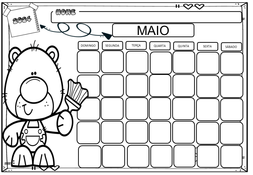 % CALENDÁRIO ESCOLAR 2024