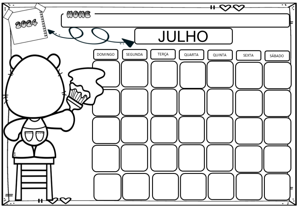 % CALENDÁRIO ESCOLAR 2024