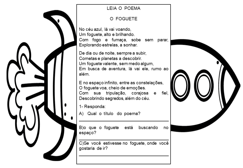 % Atividades letra F 2024