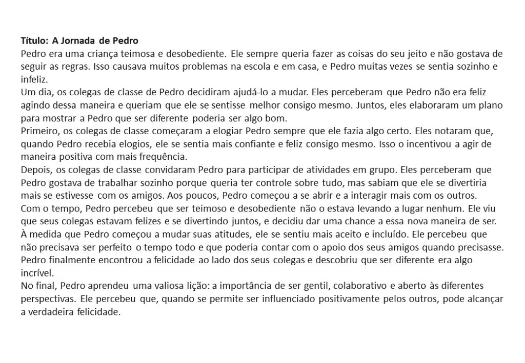 % Atividades com a Letra T 2024