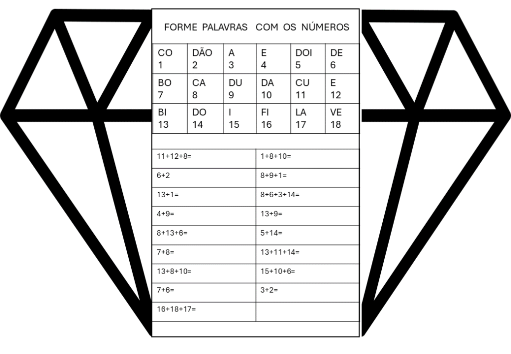 % Letra D Atividades letra D 2024