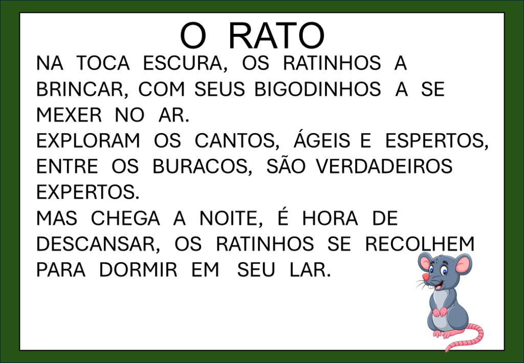 % Textos para leitura 2024