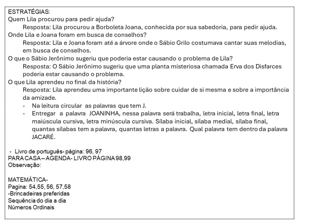 % letra J Planejamento letra J 2024