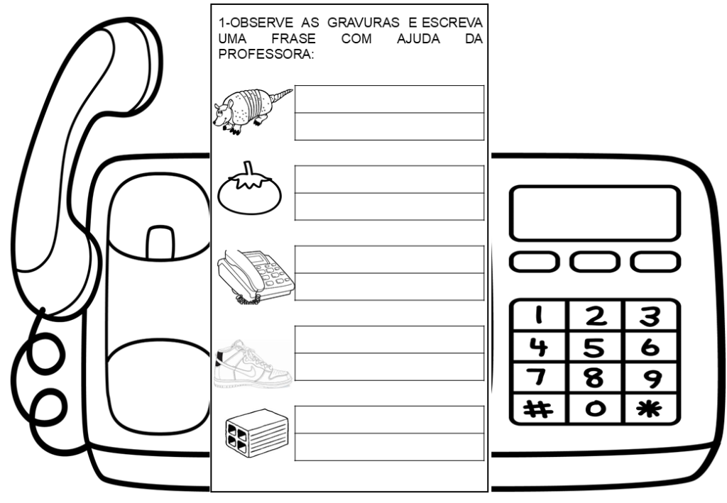 % Atividades com a Letra T 2024