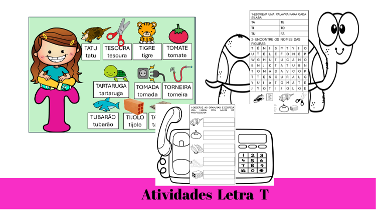 % Atividades com a Letra T 2024