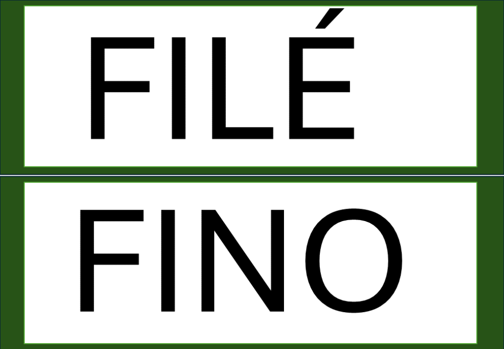 % Palavras com F e V 2024