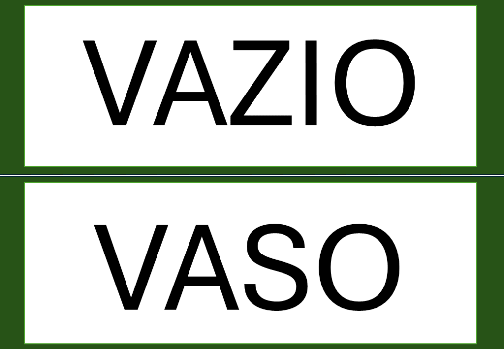 % Palavras com F e V 2024