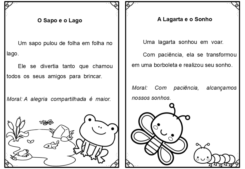 % Fichas de Leitura 2024