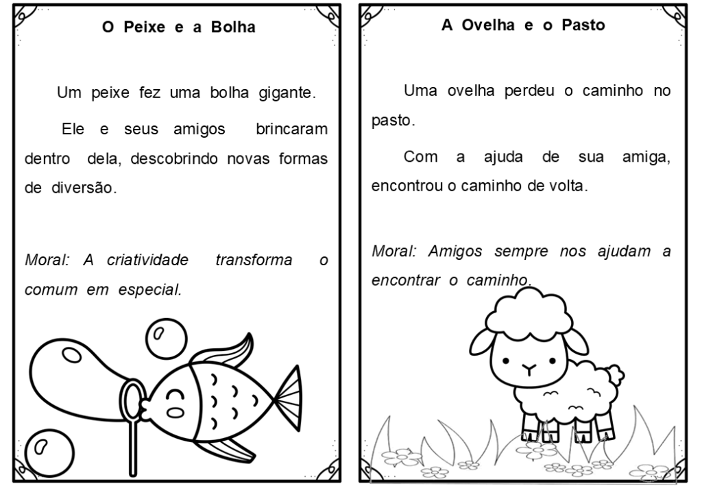 % Fichas de Leitura 2024