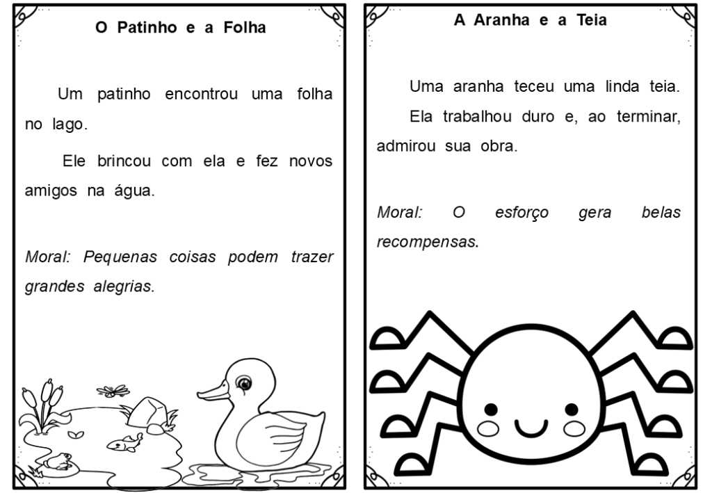 % Fichas de Leitura 2024