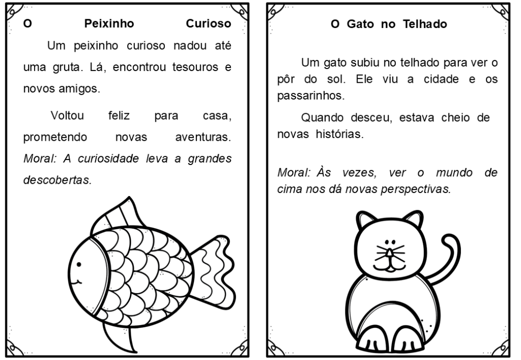 % Fichas de Leitura 2024