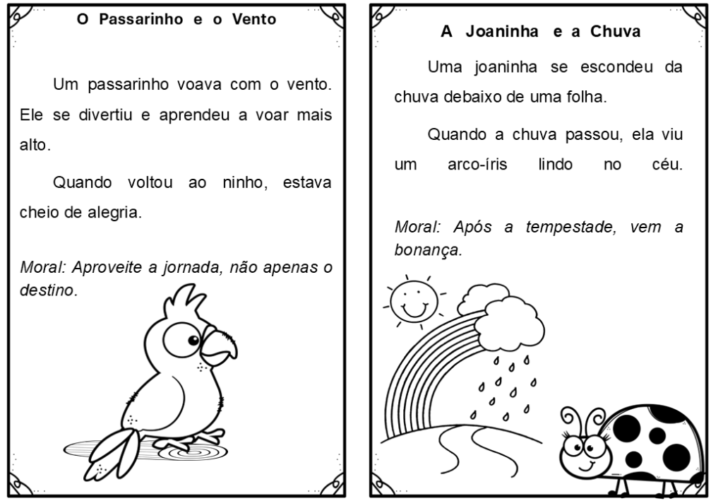 % Fichas de Leitura 2024