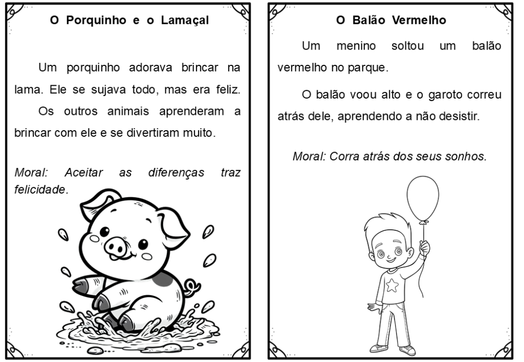 % Fichas de Leitura 2024