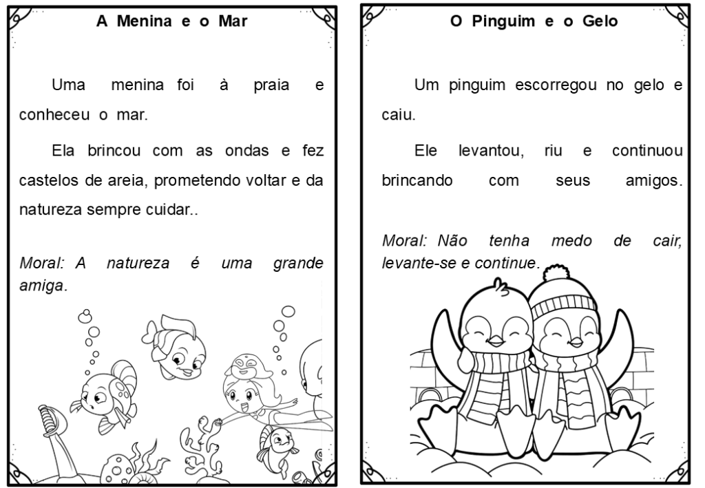 % Fichas de Leitura 2024
